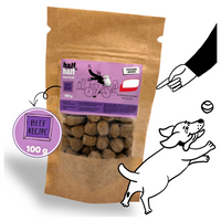 Half&Half sucha karma dla dorosłych psów średnich ras - wołowina 100 g