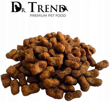 DR. TREND Premium sucha karma dla szczeniąt z indykiem 15 kg + GRATIS