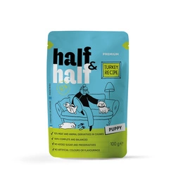 Half&Half mokra karma dla szczeniąt - indyk w sosie, 100 g