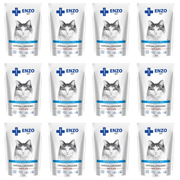ENZO VET ZESTAW Hypoallergenic mokra karma jagnięcina w galarecie 12x100 g