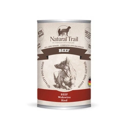 NATURAL TRAIL mokra karma dla psów - wołowina 400 g