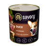 SAVORY Gourmand mokra karma dla dorosłych psów - kaczka, 800 g