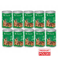 DR. TREND mokra karma dla kotów z indykiem w delikatnym sosie 10x400 g