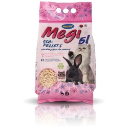 MEGAN MEGI Eco Pellets Naturalne podłoże dla zwierząt, 5 L