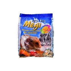 MEGAN MEGI Pełnoporcjowa karma dla chomika, 500 g