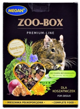 MEGAN ZOO-BOX dla koszatniczki 420 g