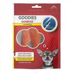 4DOG GOODIES przysmak dla psów - kurczak z grilla, 100 g
