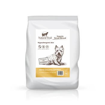 NATURAL TRAIL Premium Insects sucha karma dla psów małych ras 2 kg
