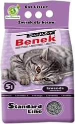 Super Benek Active żwirek bentonitowy o zapachu lawendy, 5 L