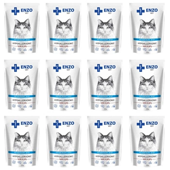 ENZO VET ZESTAW Hypoallergenic mokra karma jagnięcina w galarecie 12x100 g