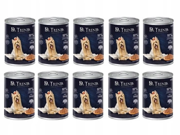 DR. TREND Premium mokra karma dla psów z dziczyzną w sosie 10x400 g