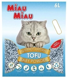 MIAU MIAU żwirek baby powder, 6 L