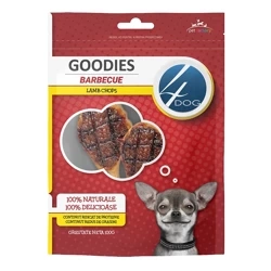 4DOG GOODIES przysmak dla psów - kotlety z jagnięciną z grilla, 100 g