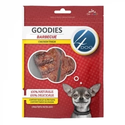 4DOG GOODIES przysmak dla psów -  udko z kurczaka, 100 g